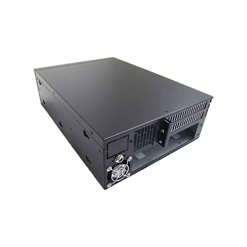 6U Rackmount Server تصميم الهيكل الكهرباء الصناعية السوداء 19 بوصة 3U الحاسوب